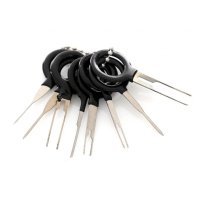 Chei extractoare de pini, Kraft&Dele, KD1132, 11 buc, otel inoxidabil - 4
