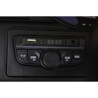 Masinuta electrica pentru copii Range Rover Painted Red 24V 480W cu 2 locuri si echipare Premium, panou audio, lumini, roti din spuma Eva, Oglinzi retrovizoare si scaun din piele - 3