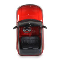 Masinuta electrica pentru copii Range Rover Painted Red 24V 480W cu 2 locuri si echipare Premium, panou audio, lumini, roti din spuma Eva, Oglinzi retrovizoare si scaun din piele - 5