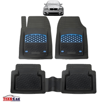 BMW Seria 5 E60 Covorase Auto TEAMCAR® Tip Tavita pentru 2003-2010, Compatibile Universal, Blue - 5