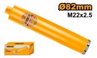Carota de beton diamantata Ingco DCB581028, 102x450mm, M22x2.5 - 1