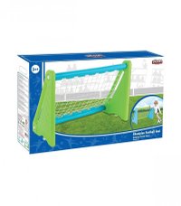 Poarta de Fotbal Champion Football Castle Verde cu Plasa - 1