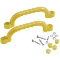 Manere din plastic 25 cm galbene - 1