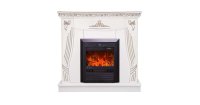 Semineu electric Napoli alb & Cristina, Art Flame, 1035x1100x300 mm, 2000W - 2