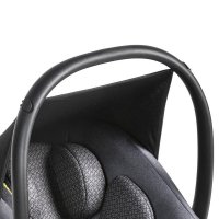 Scoica auto Espiro Pi Bej pentru bebelusi, 40-87 cm, 0-13 kg, grupa 0+, fixare cu centura masinii - 2