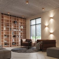 Aplica Quad din lemn natural 10x12x10 cm - Sollux Lighting - 8