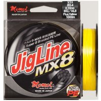 Fir textil Momoi Jigline MX8, Galben Fluo, 125m (Diametru: 0.12 mm) - 1