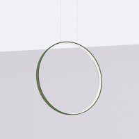 Lustra suspendata LED Rio 55 Olive 4000K 55x16x150 cm - 2