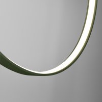 Lustra suspendata LED Rio 55 Olive 4000K 55x16x150 cm - 7