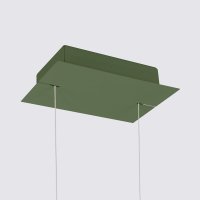 Lustra suspendata LED Rio 55 Olive 4000K 55x16x150 cm - 8
