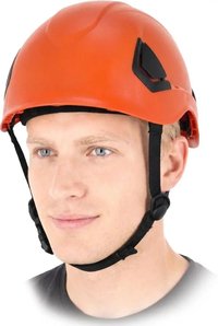 Casca protectie Reis KAS-LIFT EN 397 ABS Suspensie 6 puncte Reglabila Portocaliu - 12