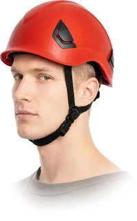 Casca protectie Reis KAS-LIFT EN 397 ABS Suspensie 6 puncte Reglabila Portocaliu - 2