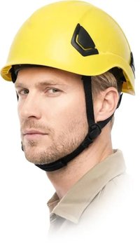 Casca protectie Reis KAS-LIFT EN 397 ABS Suspensie 6 puncte Reglabila Portocaliu - 10
