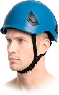 Casca protectie Reis KAS-LIFT EN 397 ABS Suspensie 6 puncte Reglabila Portocaliu - 4