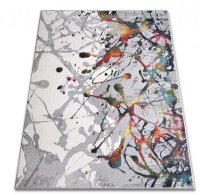 Covor Kolibri Delta Abstract Gri 80x150 cm - Stil Modern pentru Casa Ta - 3