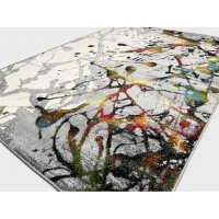 Covor Kolibri Delta Abstract Gri 80x150 cm - Stil Modern pentru Casa Ta - 4