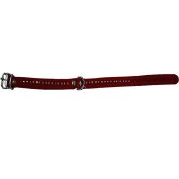 Zgarda Velur pentru Caini Milan Strasuri 1 Rand 30 cm - 1