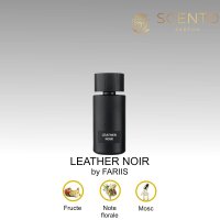Fariis Leather Noir, Apa de Parfum pentru barbati - 100ml - 1