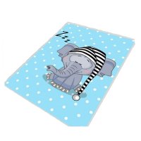 Covor antiderapant pentru copii  Elephant Sleep 150x200 cm - 4