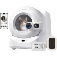 Litiera Smart PetKit Purobot Ultra cu Auto-curatare si Camera AI pentru Pisici - 10L - 1