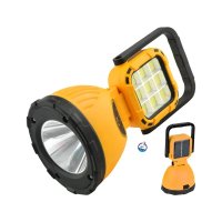 Lanterna Portabila Multifunctionala cu Incarcare Solara si USB, Lumina Ajustabila 180° pentru Camping - 1