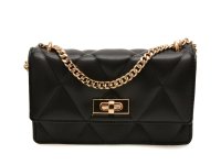 Geanta ALDO neagra, BELLAGRACE 001, din piele ecologica - 1