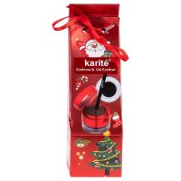 Gel pentru sprancene cu pensula, Karite, Editia de Craciun, Negru - 2