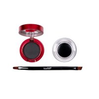Gel pentru sprancene cu pensula, Karite, Editia de Craciun, Negru - 4