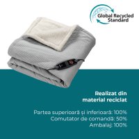 Patura electrica gri deschis Green Planet Beurer HD 81 - 2