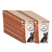 DOG JOY, XS-S, Pui, plic hrană umedă câini, (în sos), bax, 100g x 24buc - 2