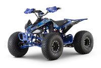 ATV electric ECO Speedy XXL 1500W 60V 20Ah cu diferential, roti 8 inch, culoare albastra - 1