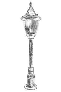 Lampadar de exterior M2B Maro 105x26 cm - 2