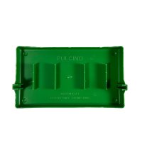 Tavita pentru filtru Pulcino 3, din plastic alimentar, verde - 1