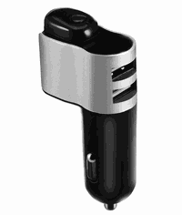Splitter Bricheta Auto Bluetooth M10 cu Casca Handsfree Inclusa - 1