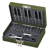 Trusa de biti Proxxon 23109, 36 piese cu clichet micro - 1