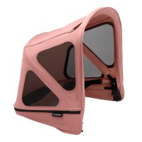 Capotina cu extensie plasa insecte Bugaboo Donkey morning pink - 2
