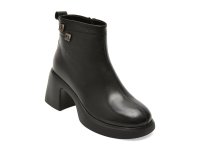 Ghete FLAVIA PASSINI 53221 negre din piele naturala pentru femei - 1