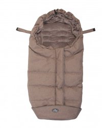 Sac de dormit pentru carucior BO Jungle Taupe cu interior fleece - 1