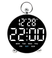 Ceas digital de masa si de perete GH8029 calendar temperatura alarma activare Vocala - 1