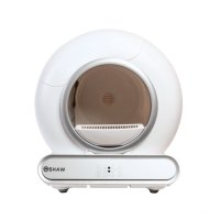SHAW Smart V3, litieră automată pisici, cu filtru, auto-curățare, aplicație mobilă, ionizare, alb, 48x50.1 cm - 3