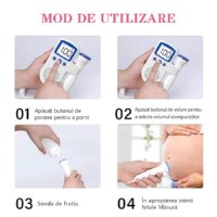 Monitor fetal doppler pentru gravide, Rohs, monitorizare functii vitale fat intrauterin, detectare b - 2