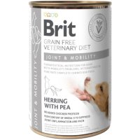 BRIT VD Joint & Mobility, XS-XL, Hering, dietă veterinară, conservă hrană umedă fără cereale câini, sistem articular, (în aspic), 400g - 2