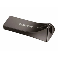 Samsung 256GB Bar Plus USB Flash Drive, USB 3.1 Gen1, Titan Gray - 1