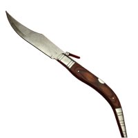 Set doua bricege de vanatoare cricket, lama otel inoxidabil, maro, 38 cm - 8