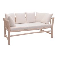 Canapea cu 2 locuri pentru gradina de gradina Dranjere Boho Pako World Natural 167x80x71 cm - 1