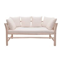 Canapea cu 2 locuri pentru gradina de gradina Dranjere Boho Pako World Natural 167x80x71 cm - 2