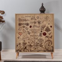 Dulap Multifunctional MULTILUX 731, Stejar Sonoma, Dimensiuni 95x36x111 cm - 1