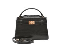 Geanta ALDO neagra, VIVIANROSE 001, din piele ecologica - 1