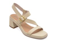 Sandale CLARKS JAYLAN SOL albe din piele naturala pentru vara - 1
