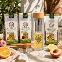 Zen Energy Ice Tea Kit - Sticla ZenBrew cu 2 ceaiuri Mate și Ceai Verde - 2